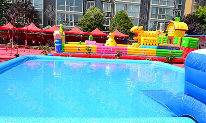 南京儿童乐园充气游泳池